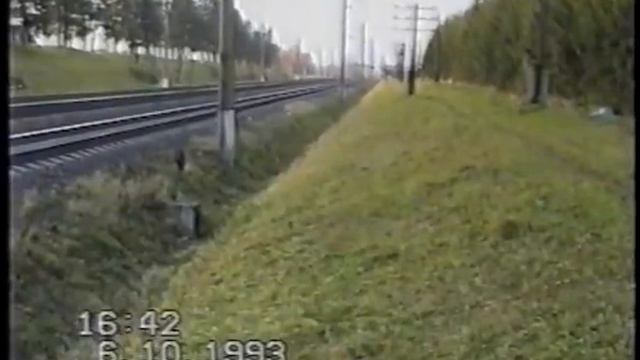 ТЭП80, вид со стороны, при скорости 253км/ч смотреть онлайн