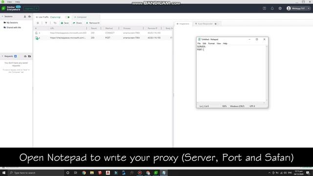 How To Set Up Fiddler Everywhere Proxy to FMI OFF Open Menu | Manual Method смотреть онлайн