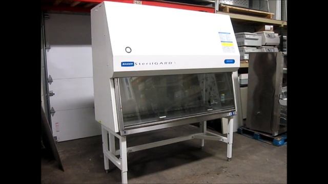 Baker SterilGARD e3 SG604 Class II Type A2 bio safety cabinet (0877K BIO CAB) смотреть онлайн