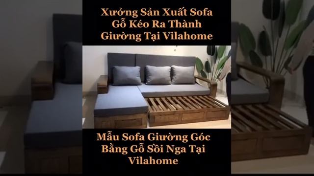 Mẫu ghế sofa góc giường gỗ đa năng thông minh đẹp cho phòng khách-Hotline 0923337789 смотреть онлайн