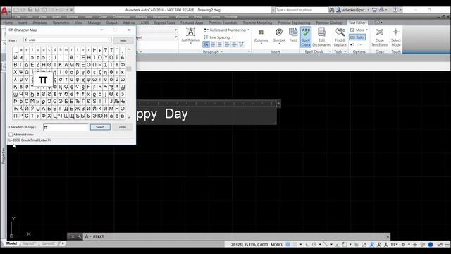 Promine AutoCAD Tip of the Week: Inserting Symbols in AutoCAD Text смотреть онлайн