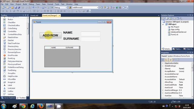 Visual Studio Datagridview