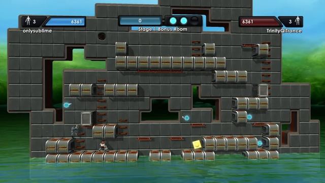 Lode Runner co-op gameplay Xbox 360 Journey, Last Man, custom levels смотреть онлайн