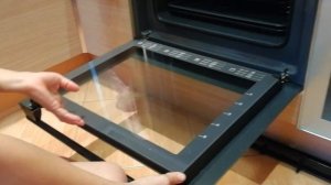 Установка стекла на духовом шкафу Electrolux