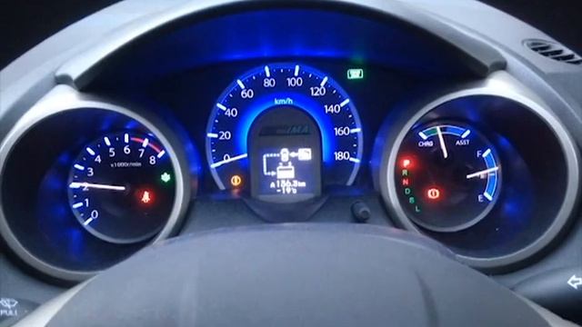 Зарядка ВВБ Honda Fit Hybrid GP1 от ДВС смотреть онлайн