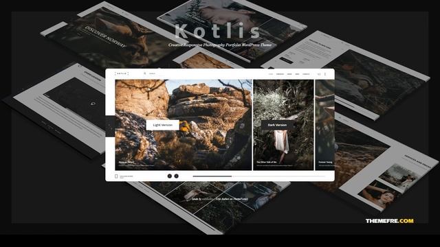 Azusa - Photography Portfolio WordPress Theme minimal 15 смотреть онлайн