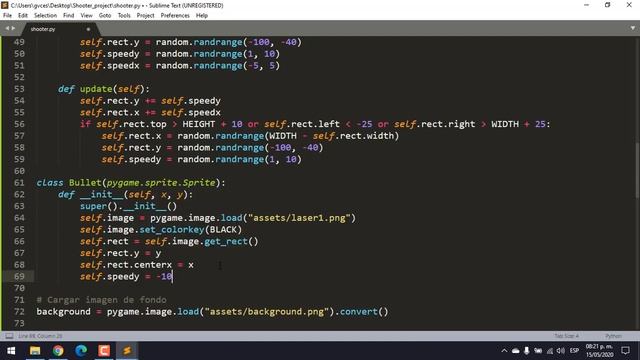 Juego en Pygame - Parte 3 (Colisiones) смотреть онлайн