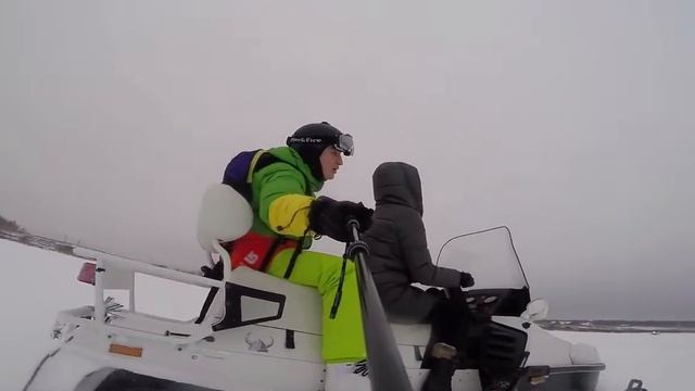 Экстремальное вождение на снегоходе смотреть онлайн