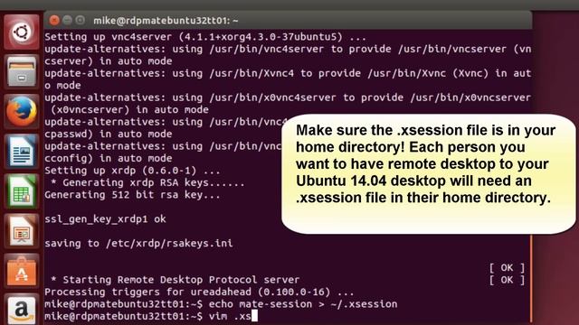 Remote Desktop Connection from Windows 7/8 to Ubuntu 14.04 смотреть онлайн