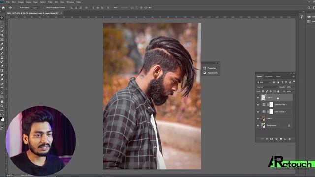 Brown Tone Editing In Photoshop ( Camera Raw ) // Moody Brown Tone color Grading смотреть онлайн
