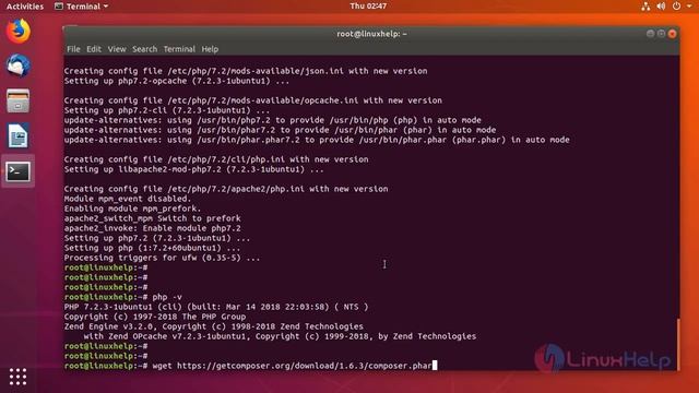 How to install Composer 1.6.3 on Ubuntu 18.04. смотреть онлайн