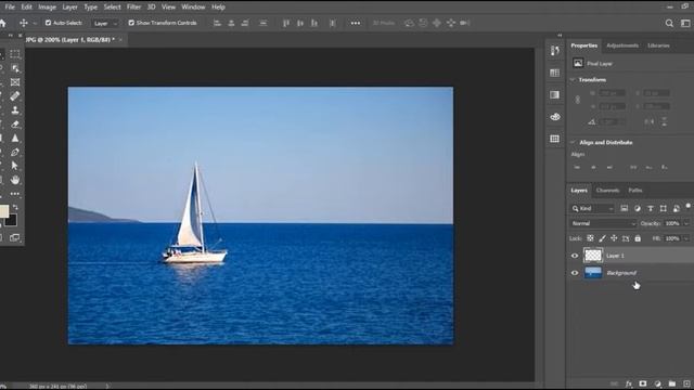How To Remove Something From Image | Clone Stamp Tool | Adobe Photoshop