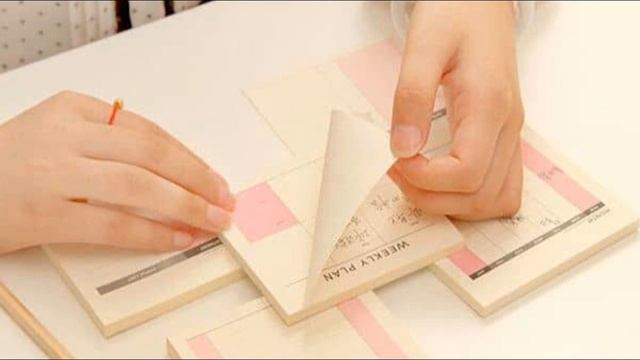 Товары для офиса с алиэкспресс | Отрывной блокнот-планировщик смотреть онлайн