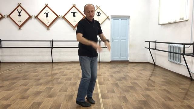 Занятие 25. "Основное движение абхазского танца (на месте)". 25. 05. 2020 смотреть онлайн