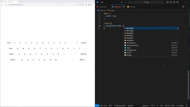 Делаем игру "Клавиатурный тренажер". Урок HTML/CSS/JS смотреть онлайн