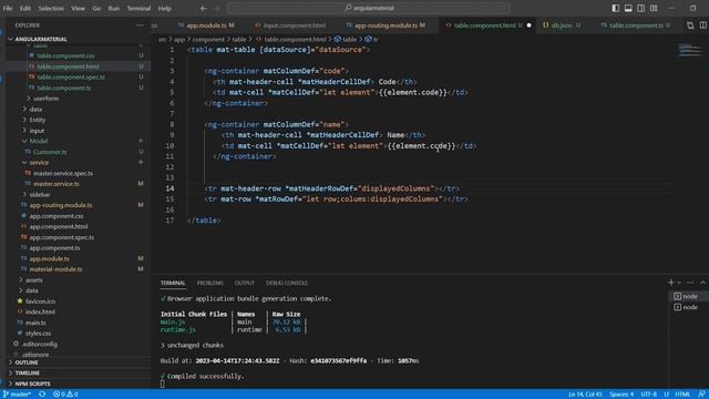 MAT-TABLE | Material UI Table with pagination sorting & filtering | |Angular15 - MaterialUI Tutoria смотреть онлайн