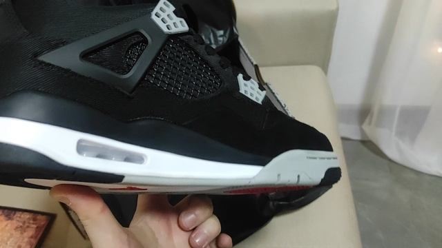 Nike Air Jordan 4 Black Canvas.mp4