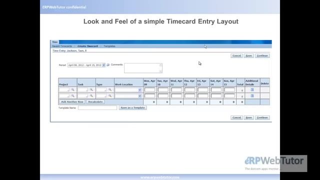 Introduction to Oracle Time and Labor смотреть онлайн