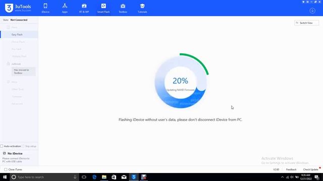 3uTools 20% ERROR: Unable to Restore iDevice (-1) [SOLVED] смотреть онлайн