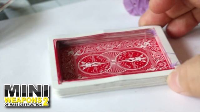 Deck of Deception | Mini Weapons of Mass Destruction | Hollowed out Book playing cards смотреть онлайн