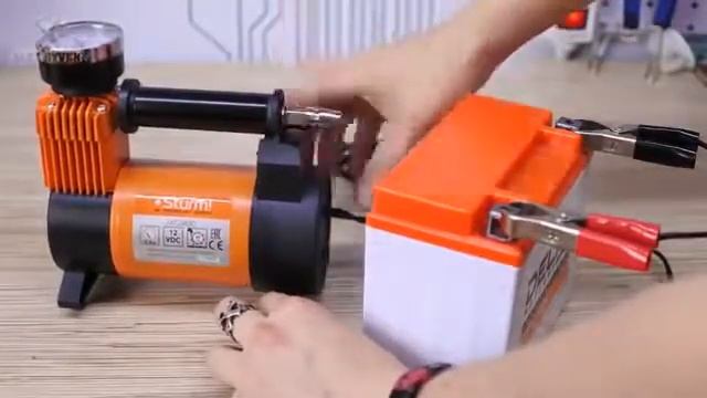 Как сделать компрессор из огнетушителя смотреть онлайн