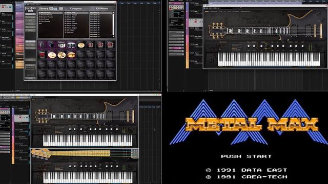 Ample Sound AME AMR ABJ Metal Max Remixed By Henry смотреть онлайн