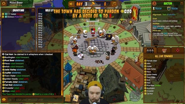 "An Almost Perfect Game!" Town of Salem Coven смотреть онлайн