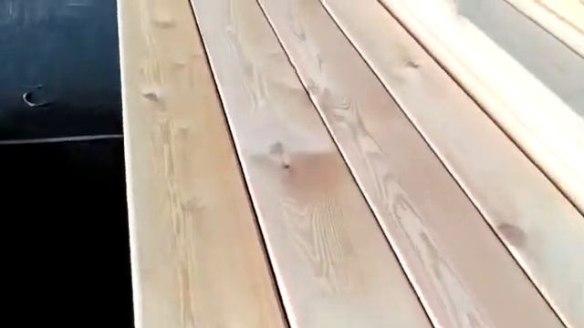 Палубная доска из Лиственницы, Сорт ВС смотреть онлайн