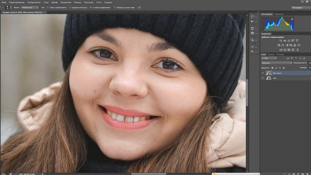 Цветокоррекция уличной фотографии в Lightroom + меняем цвет кожи в photoshop смотреть онлайн
