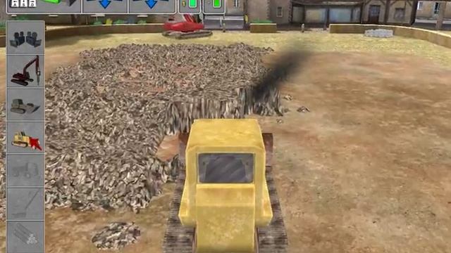 Blasting and Demolition Simulator - Game Play Bulldozer смотреть онлайн