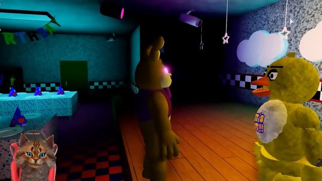 ИГРАЮ ЗА АНИМАТРОНИКА ВИРУС ИЗ ФНАФ 8 АНИМАЦИЯ FNAF COOP АНИМАТРОНИКИ ПУГАЮТ ОХРАННИКА FNAF ROBLOX смотреть онлайн