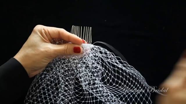 DIY Birdcage Veil 9" {CHRISTINE} : Two Ways to Style {New Version} смотреть онлайн