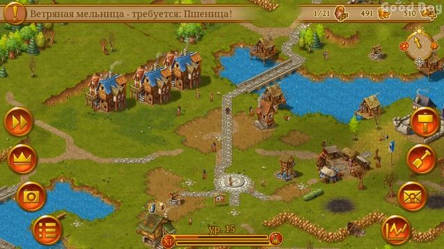 "Townsmen" Pt.28, Crazy decisions, longplay, Android, russian version. смотреть онлайн