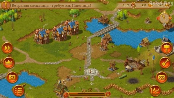 "Townsmen" Pt.28, Crazy decisions, longplay, Android, russian version.