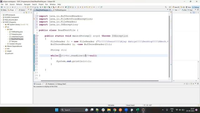 SDET Java Program 15: How to Read JSON or Text File in Java | Generic Function for Reading File смотреть онлайн