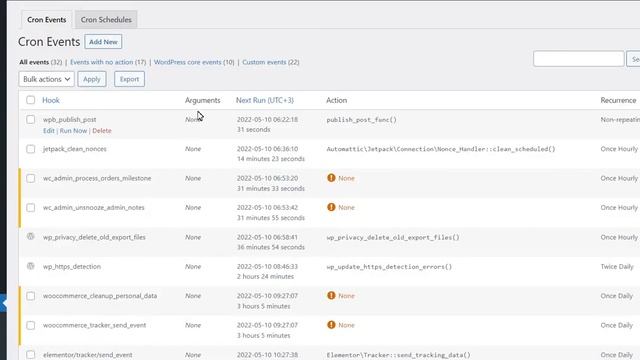 Adding And Running Cron Events With The Help Of WP Crontrol Plugin