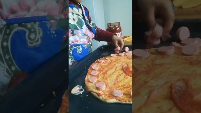 Самый простой рецепт пиццы от детей смотреть онлайн