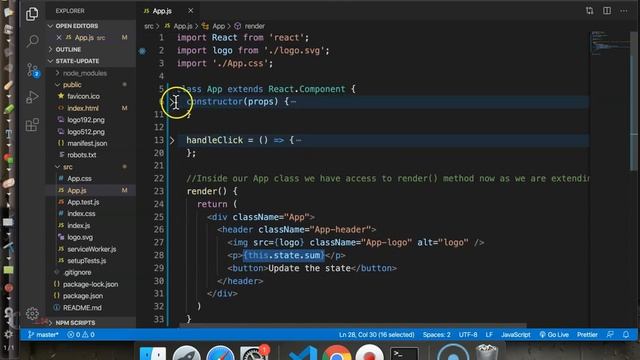 updating state of a component asynchronously in react смотреть онлайн