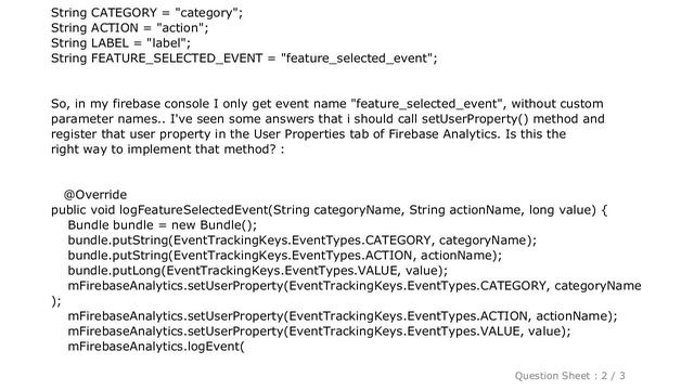 Android : How to add Firebase custom events for analytics? смотреть онлайн