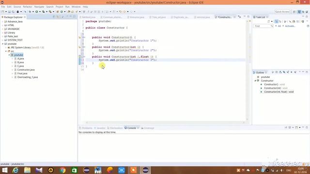 constructor with simple example in - java смотреть онлайн