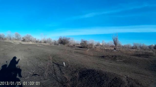 Астрахань (Городской остров) небольшие прыжки XR 250 BAJA. смотреть онлайн