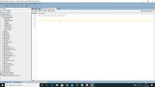 NVL2 Function in oracle with example || Oracle Database Tutorial смотреть онлайн