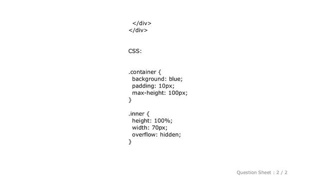 HTML : height: 100% not working when parent div only has max-height смотреть онлайн