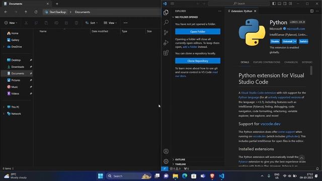 Python Environment Setup (Installing python, VS code) | Grade 11 | Step-by-Step Guide for Beginners смотреть онлайн