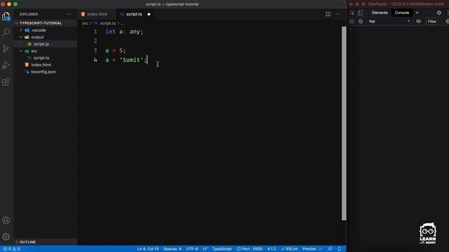 Lesson 5 - Dynamic Type - TypeScript Bangla ( বাংলা ) Tutorial Series смотреть онлайн
