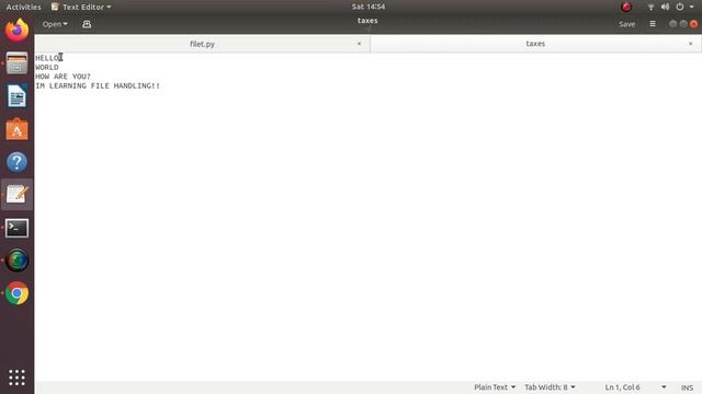 FILE HANDLING - READING TEXT FILES смотреть онлайн