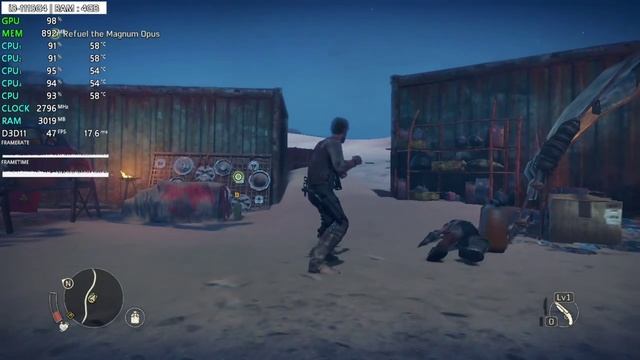 Mad Max on i3 1115G4 ,4gb ram ,INTEL UHD G4 ,Fps Test. смотреть онлайн