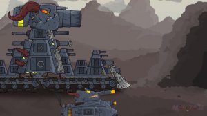 Карл-44 против КВ-6 и Советского Ратте - Мультики про танки