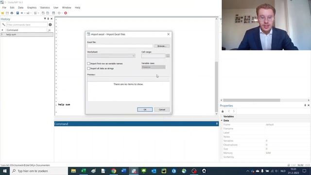 Stata Lecture 2: How to import Excel/CSV data? смотреть онлайн