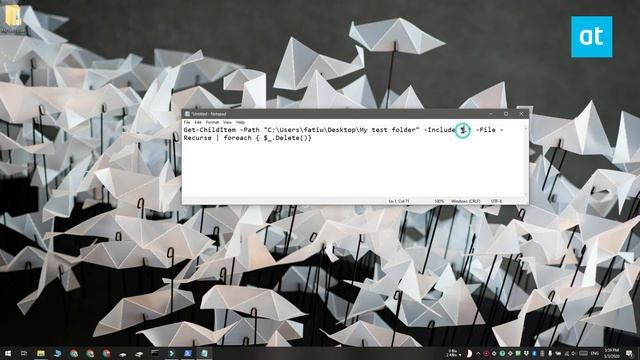 How to delete files but keep folders on Windows 10 смотреть онлайн